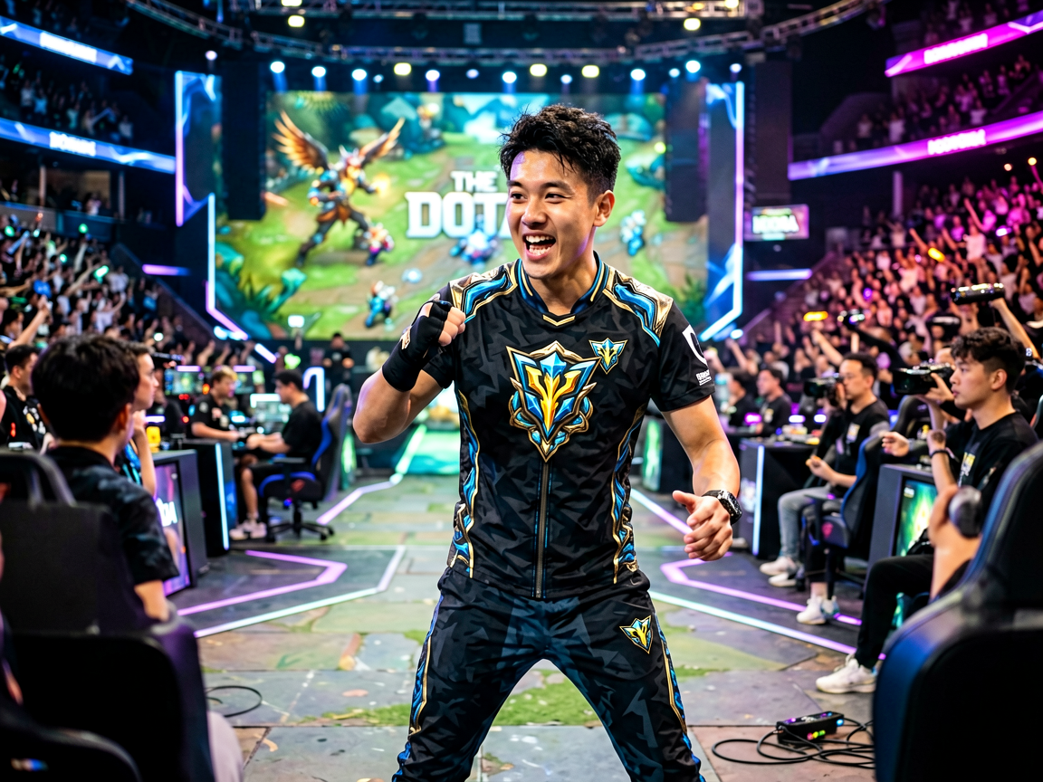 Dota 2电竞项目：国际邀请赛TI赛场精彩瞬间