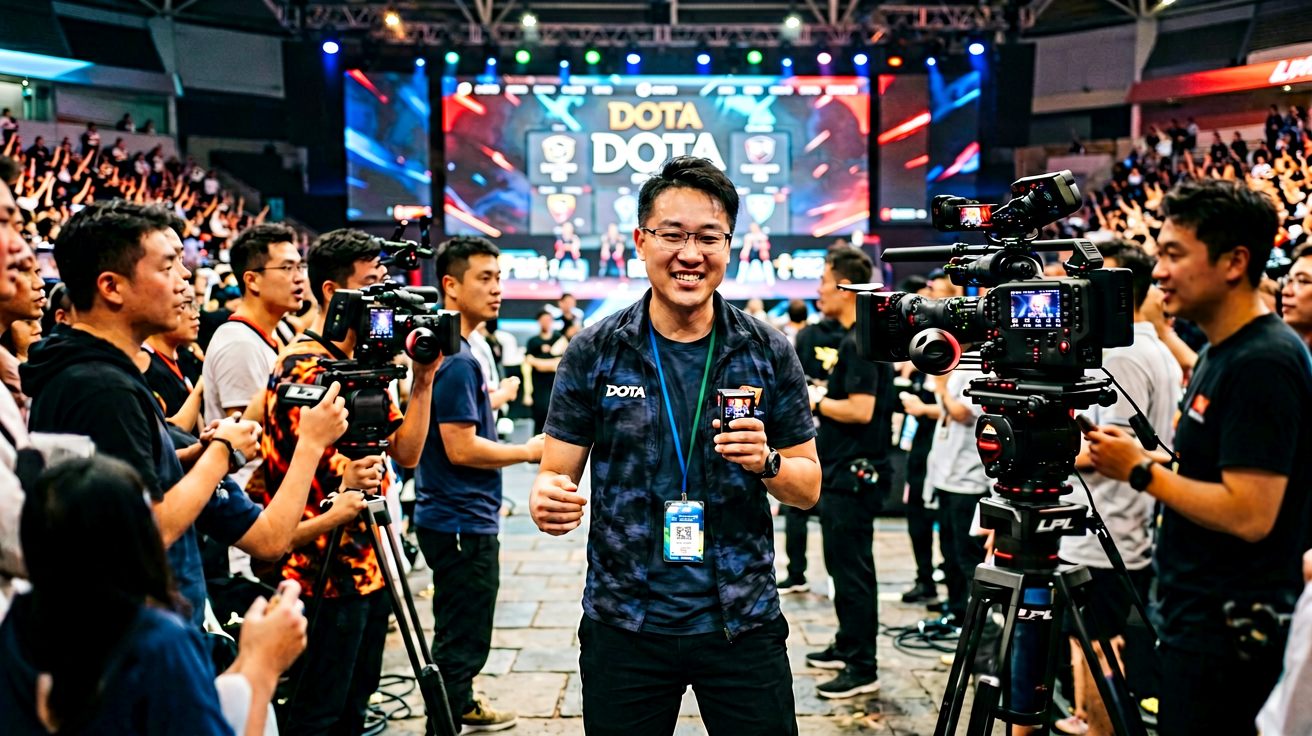 Dota 2国际邀请赛TI赛事现场